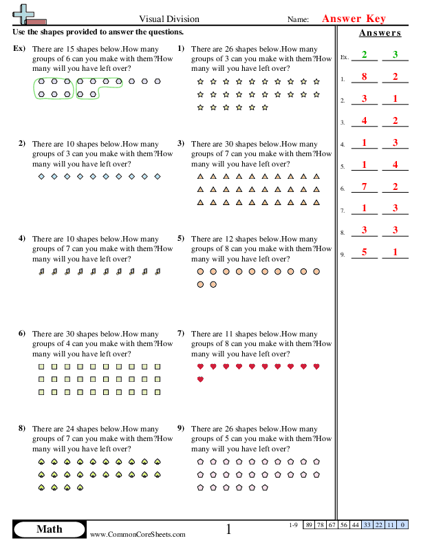  - with-remainder worksheet